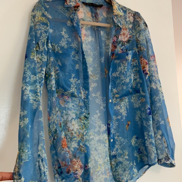 Zara Butterfly Blouse - Picture 3 of 6